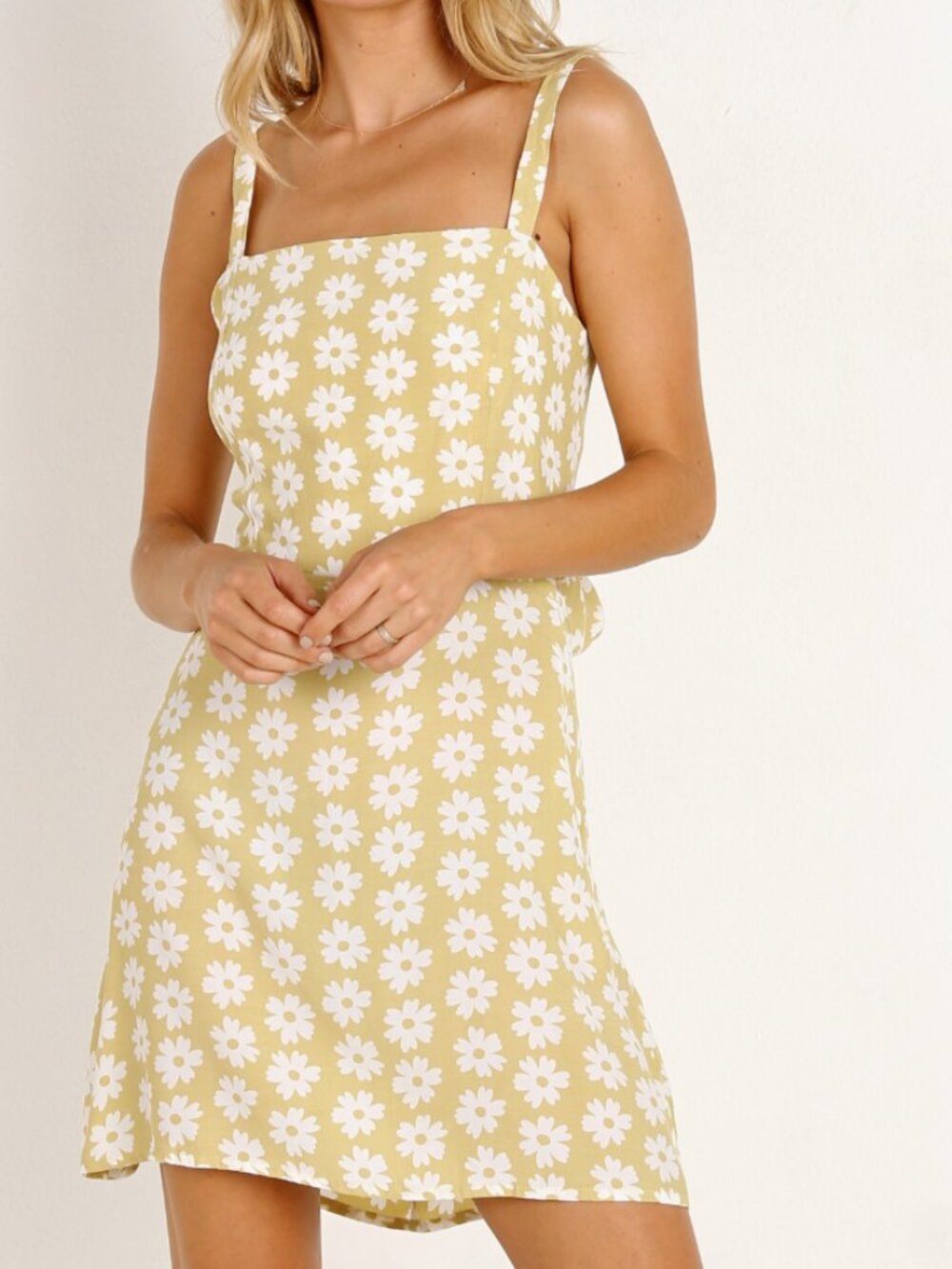 Faithfull the Brand Ischia Dress Afternoon Floral Print Mini Dress